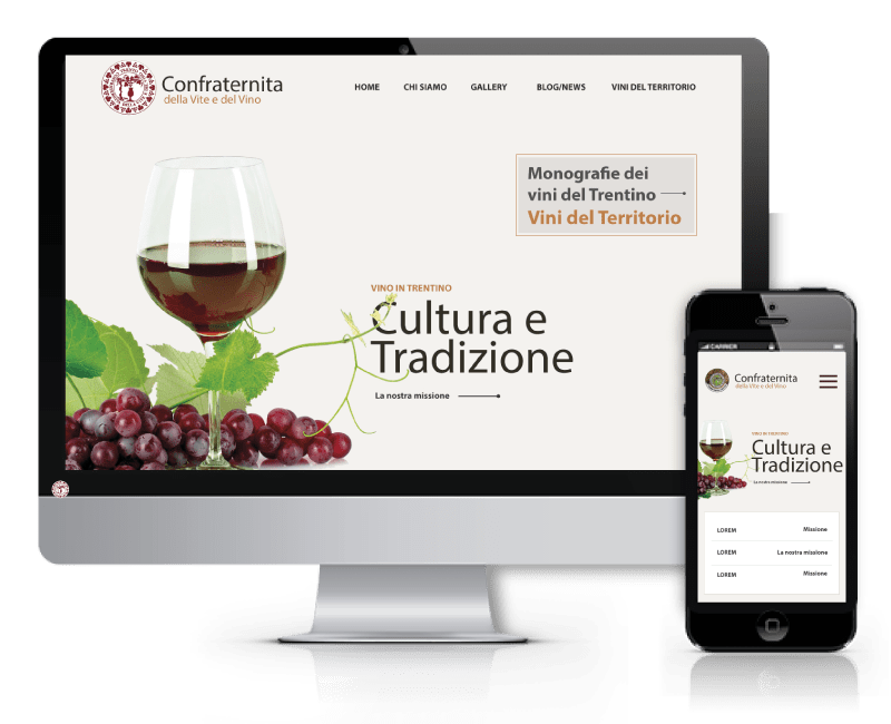 Confraternita della vite e del Vino - Web Marketing Synectix 