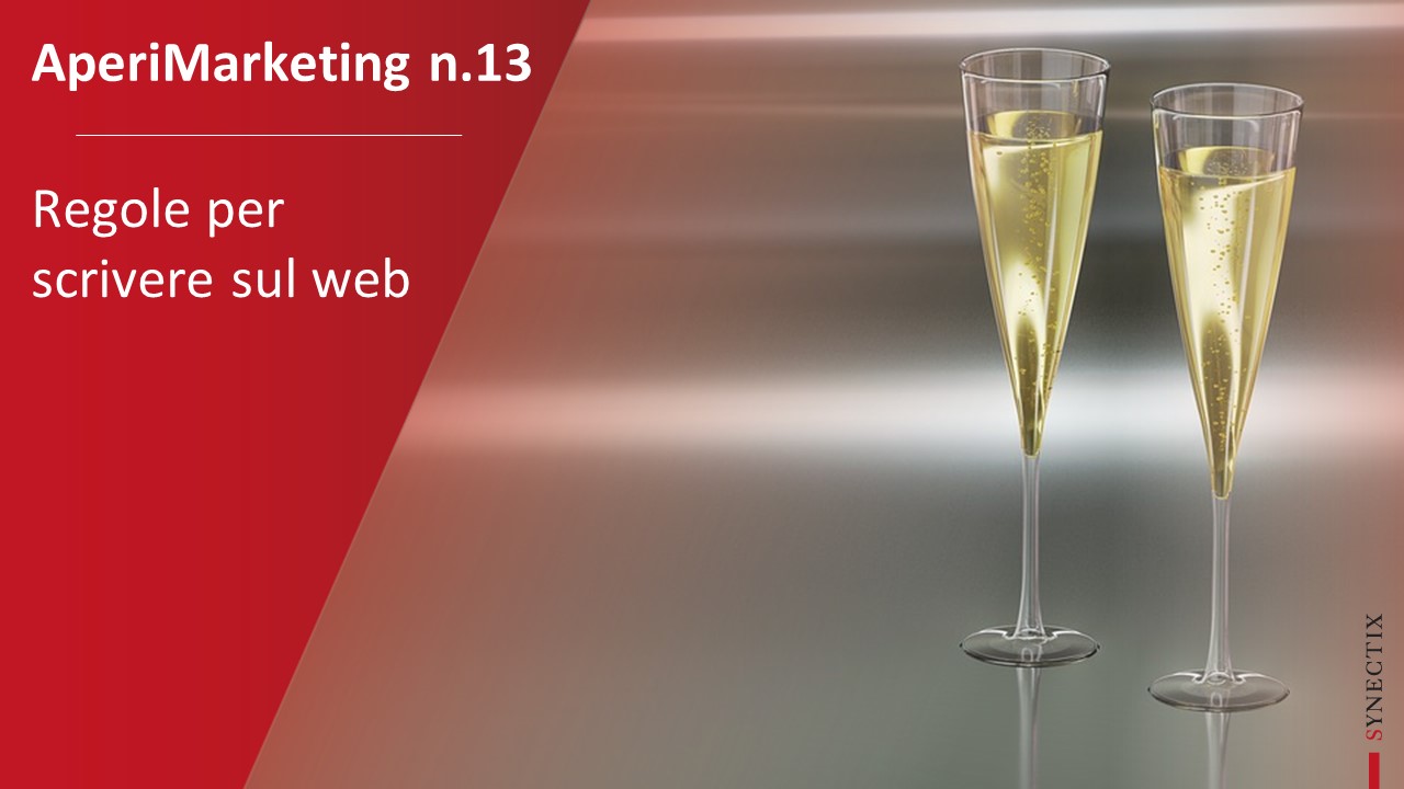 AperiMarketing N.13 – Regole per Scrivere sul Web