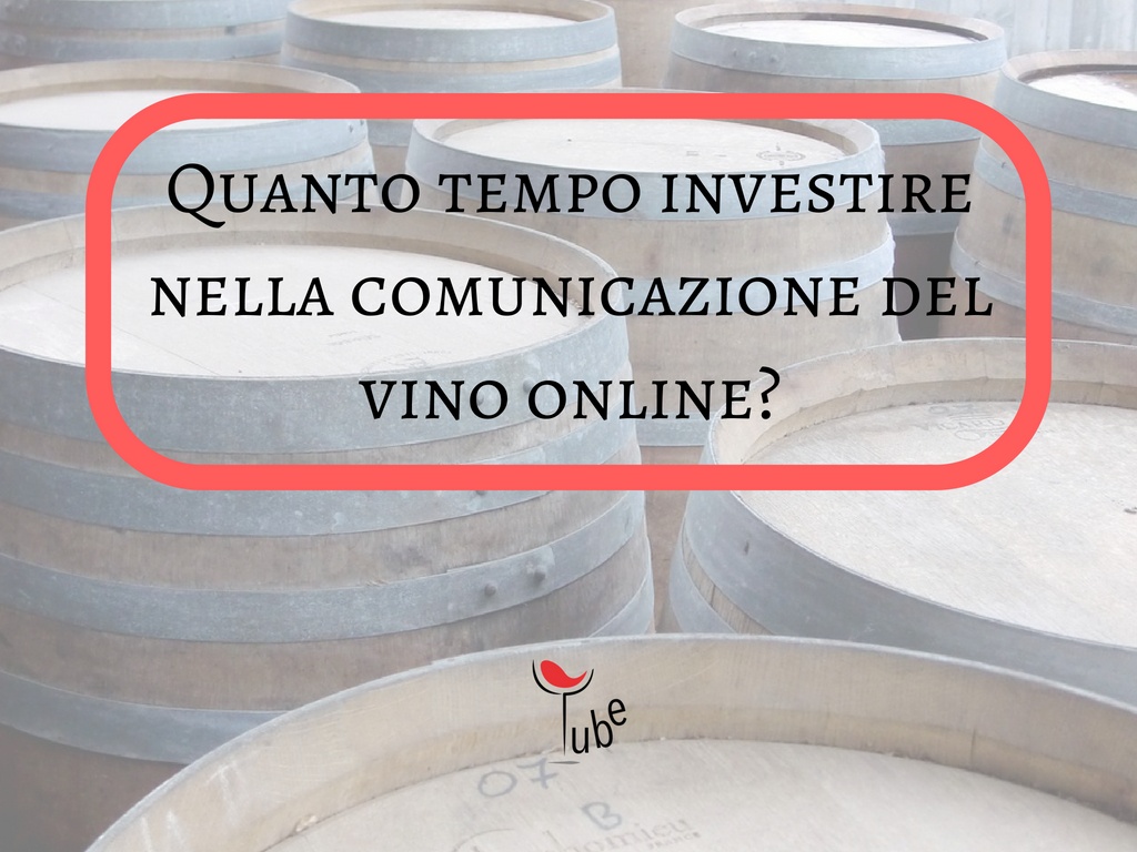 tempo alla campagna del vino