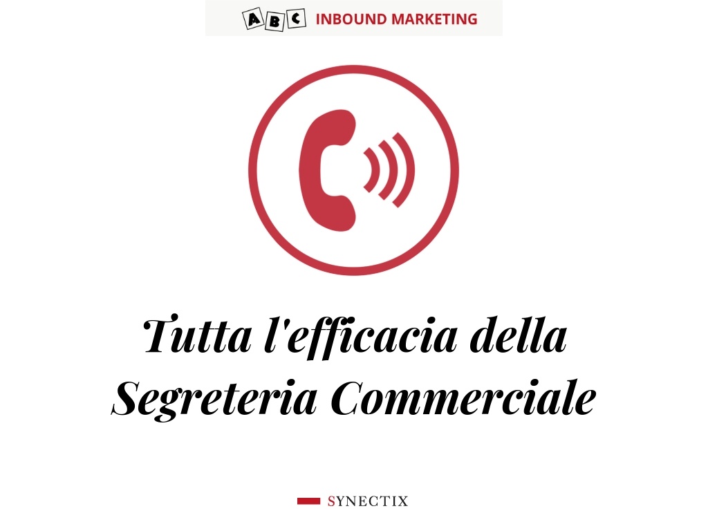 Telemarketing, segreteria commerciale